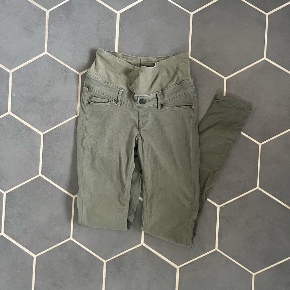 H&M Olive Green Maternity Pants